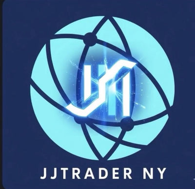 a logo with a circle and a blue background
