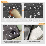 Waterproof Pet Car Seat Cover and Travel Mat