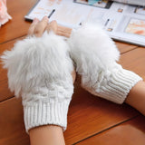 Women's Knit-Finger Gloves