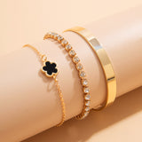 Rhinestone Chain Bracelet