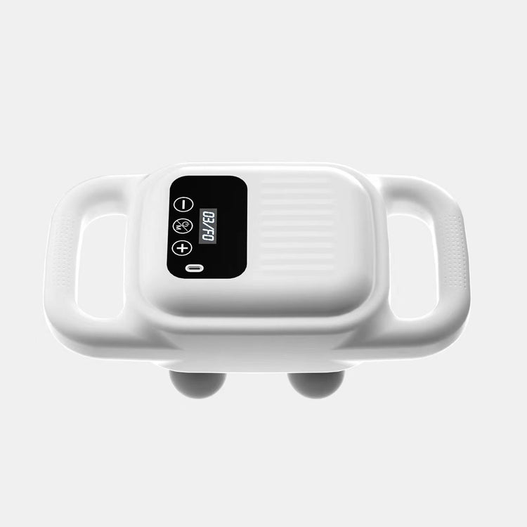 a white device with a screen