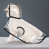 Transparent Waterproof Raincoat for Dogs