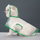 Transparent Waterproof Raincoat for Dogs
