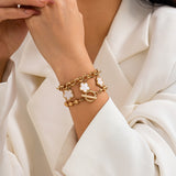 Rhinestone Chain Bracelet