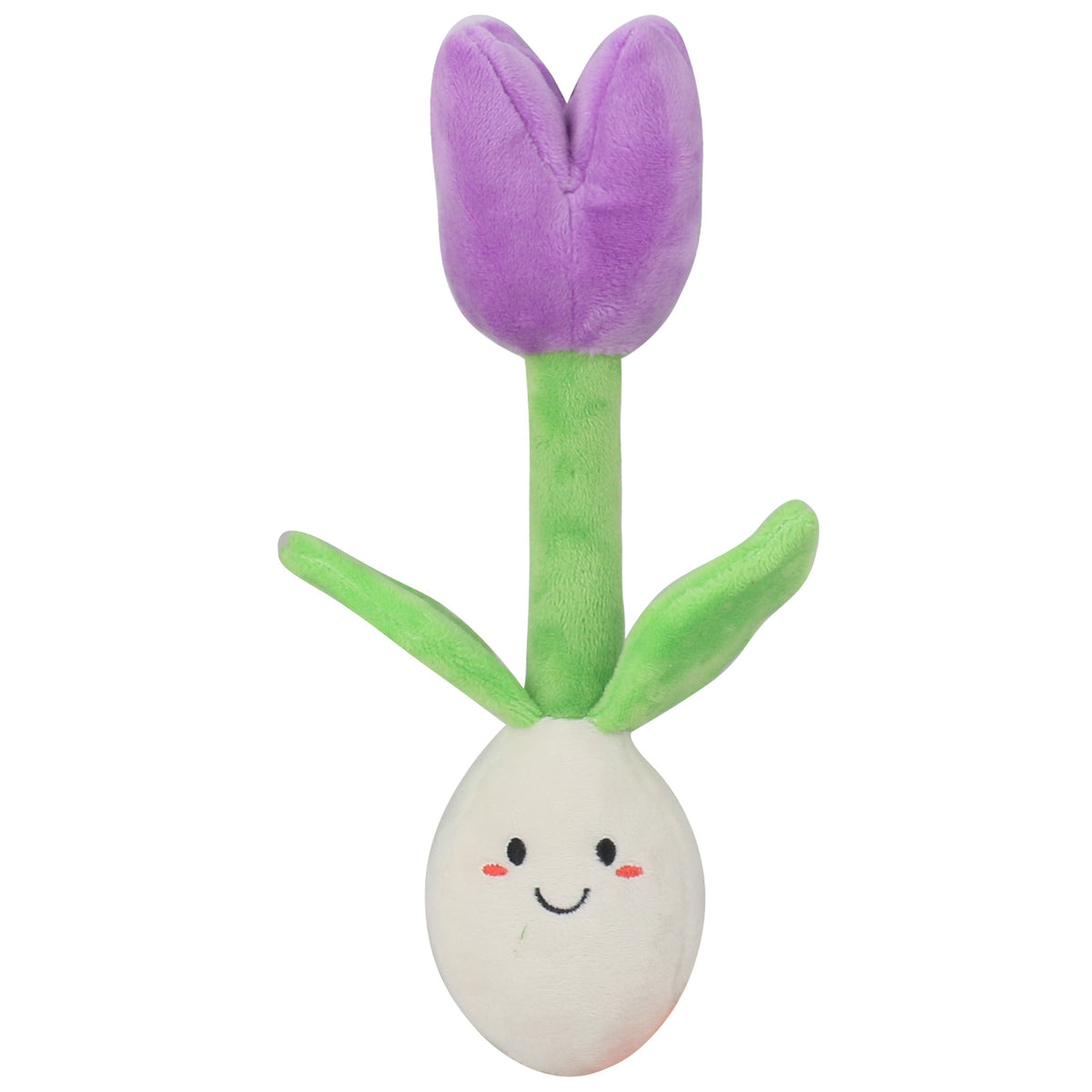 a stuffed flower with a face
