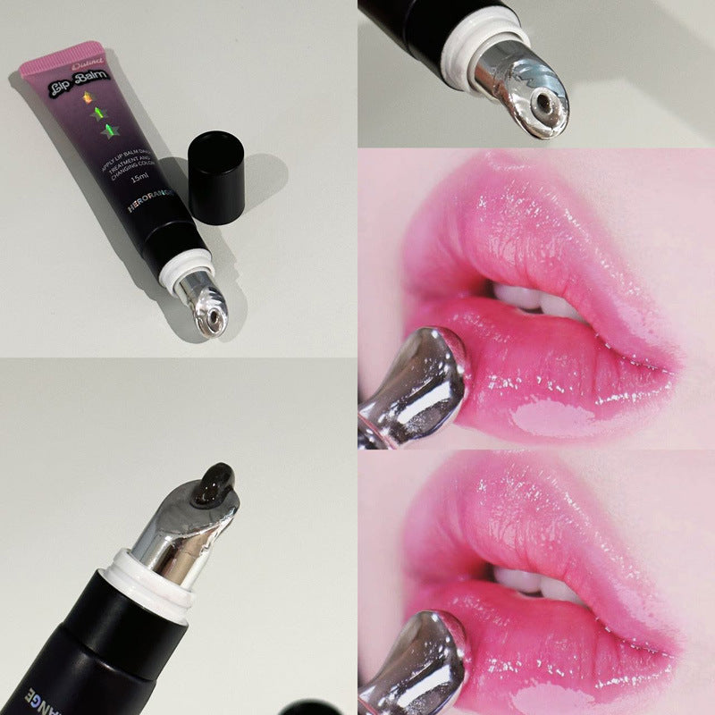 a collage of a woman's lips