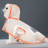 Transparent Waterproof Raincoat for Dogs