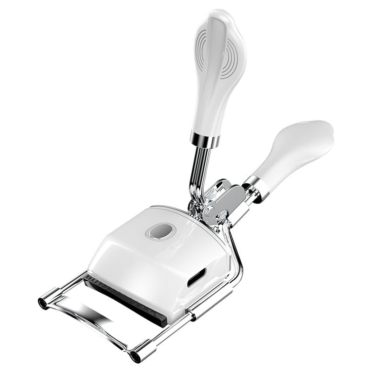 a white machine with two handles