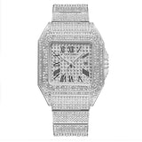 PINTIME Men's Square Quartz Watch