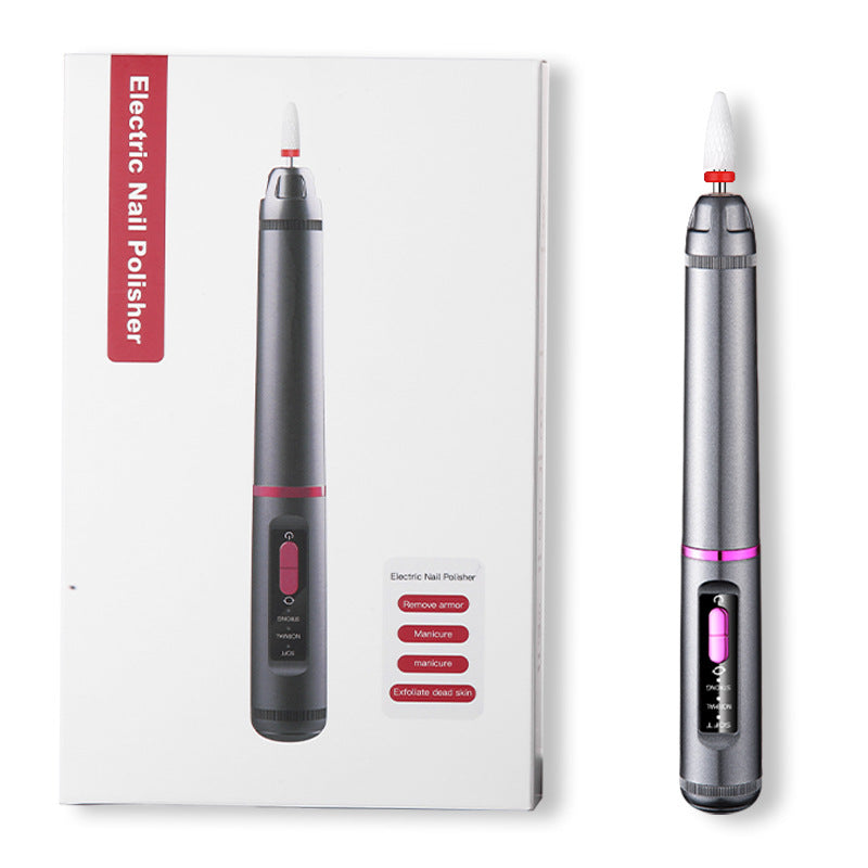 a box and a nail polisher