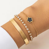 Rhinestone Chain Bracelet