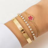 Rhinestone Chain Bracelet