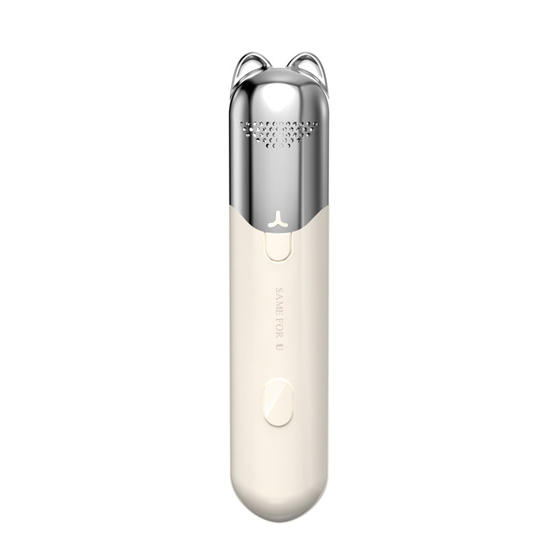 a white and silver device