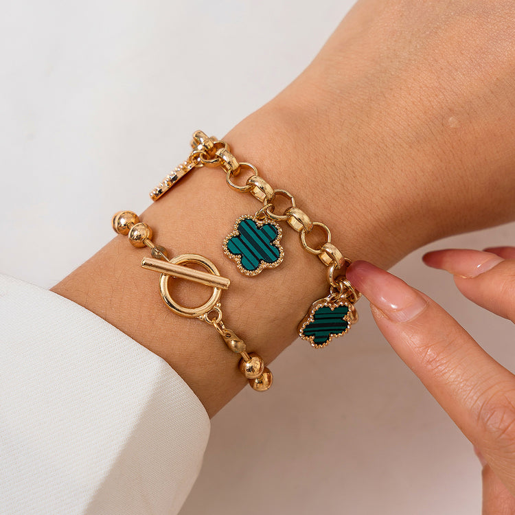 a person wearing a bracelet
