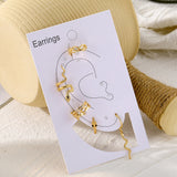 Gold-Tone Snake Ear Cuffs – No Piercing Required