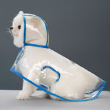 Transparent Waterproof Raincoat for Dogs