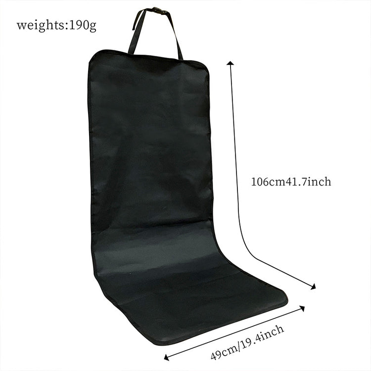 a black bag with measurements