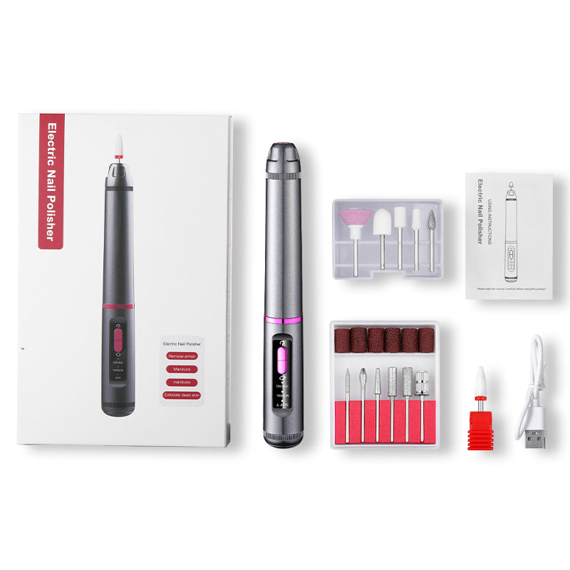 a box with a device for manicure