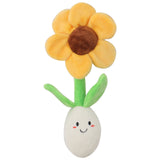 Sound-Emitting Plush Flower Dog Toy