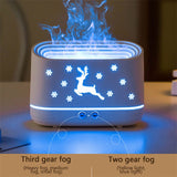 Flame-Effect Essential Oil Diffuser and Humidifier