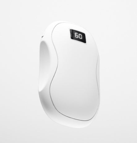 a white device with a digital display