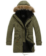 Men's Hooded Winter Parka Coat