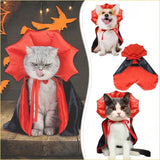 Vampire Cloak Halloween Costume for Small Pets