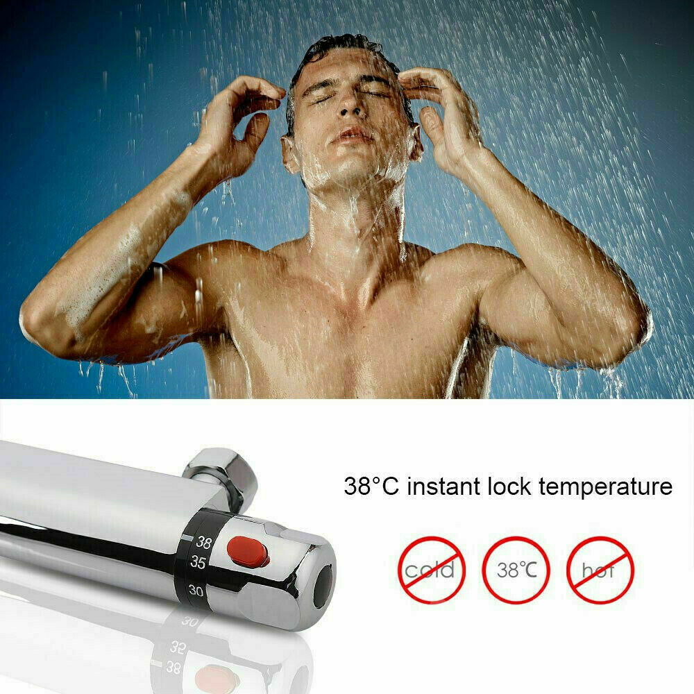 a man taking a shower