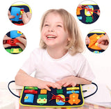 Children's Busy Book and Activity Board