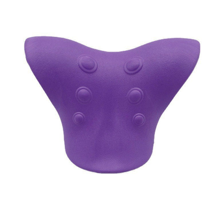 a purple object with holes