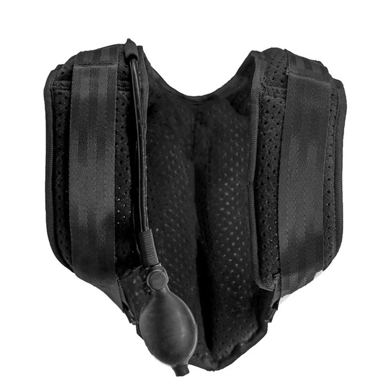 a black device with a black strap