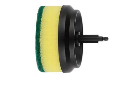 a yellow and green sponge