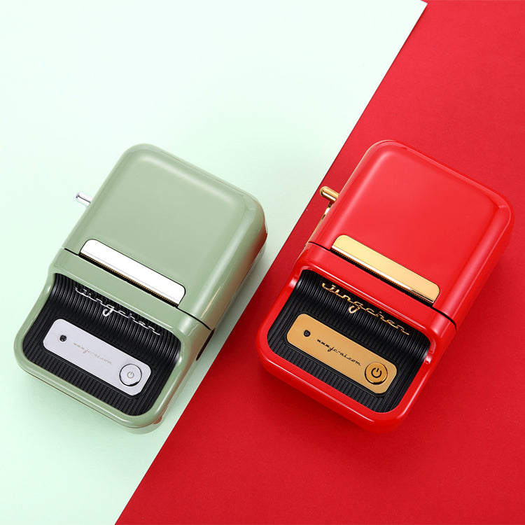 a red and green device