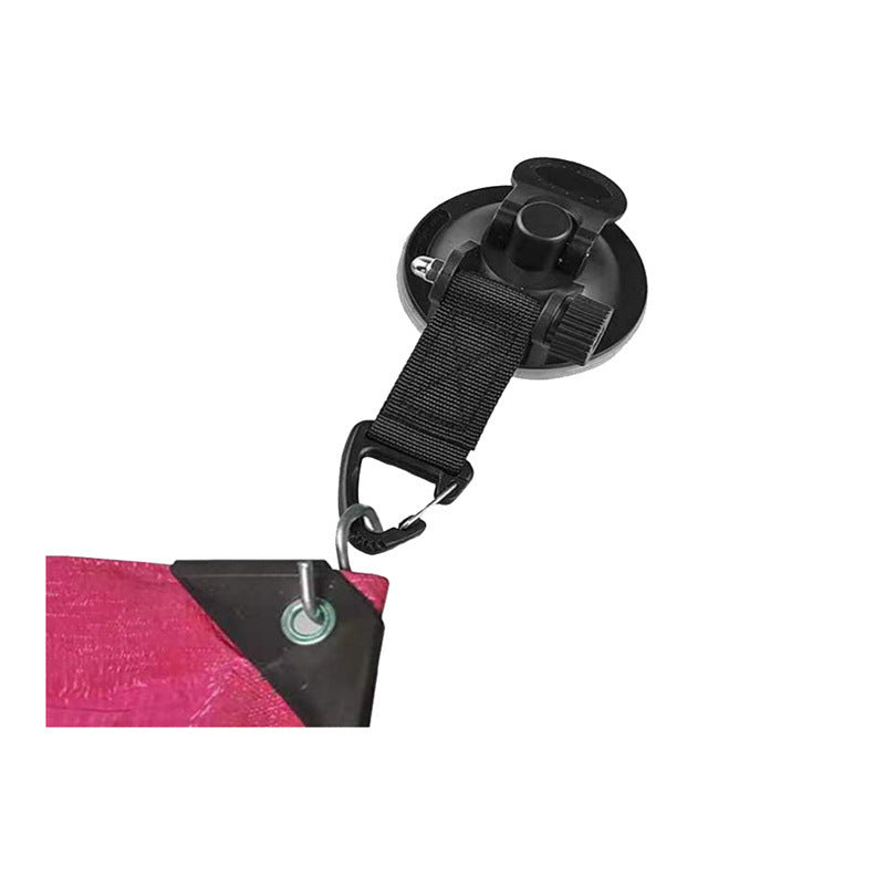 a close up of a black object