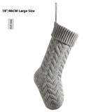 Knitted Christmas Gift Bag Decoration