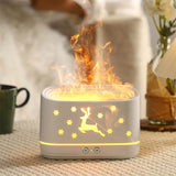 Flame-Effect Essential Oil Diffuser and Humidifier