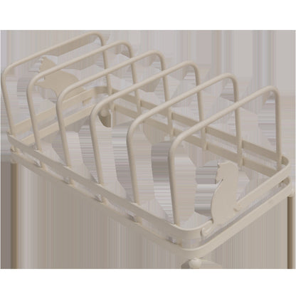 Japanese Miscellaneous Goods Creative Cat Pose Wrought Iron Plate