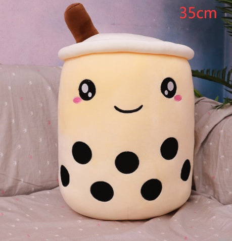 a large soft toy on a couch