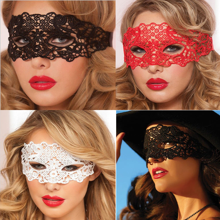 a collage of a woman wearing a mask