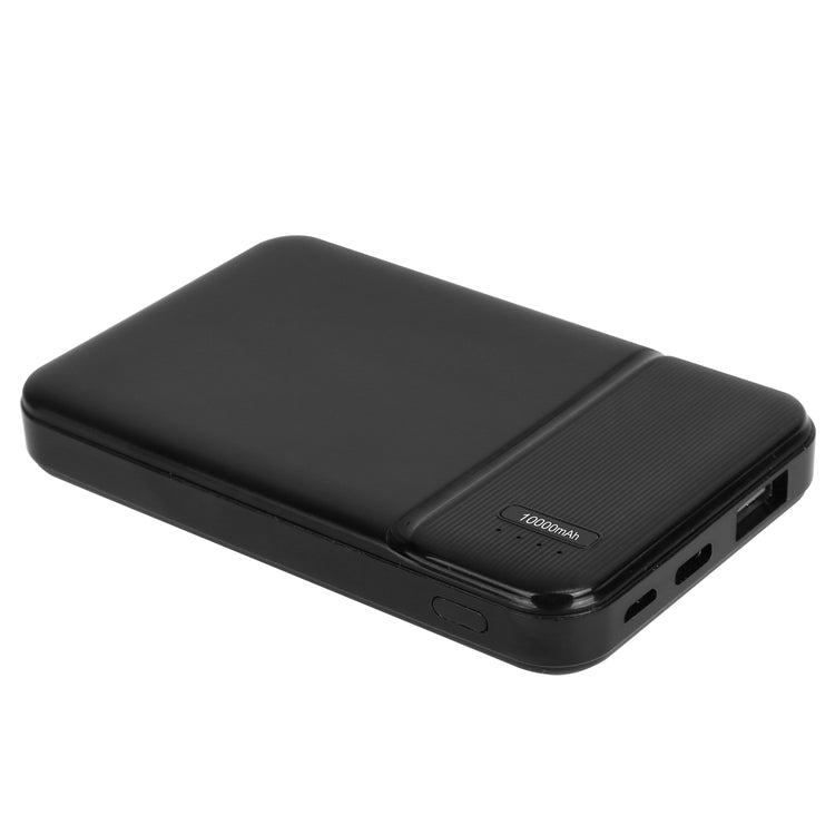 a black rectangular device with a power bank