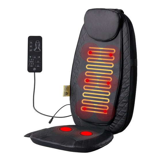 Vibrating Heated Back Massage Pad