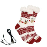 USB Heated Winter Room Socks