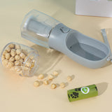 3-in-1 Portable Dog Water Bottle with Food and Waste Bag Storage