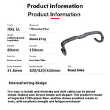 Carbon Fiber Road Bicycle Drop Handlebar