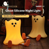Touch-Control Silicone Ghost Night Lamp