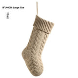 Knitted Christmas Gift Bag Decoration