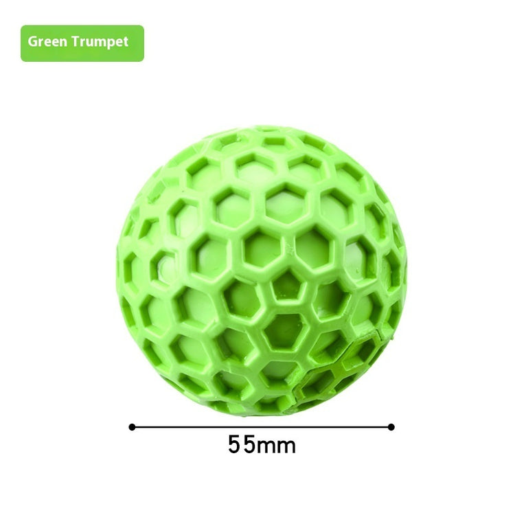 a green ball with a size of the size of it