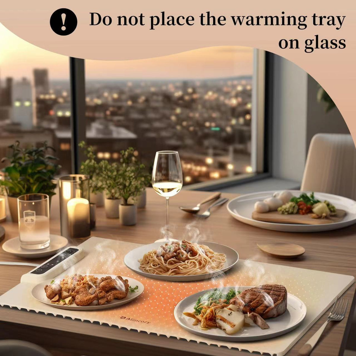 a plate of food on a table
