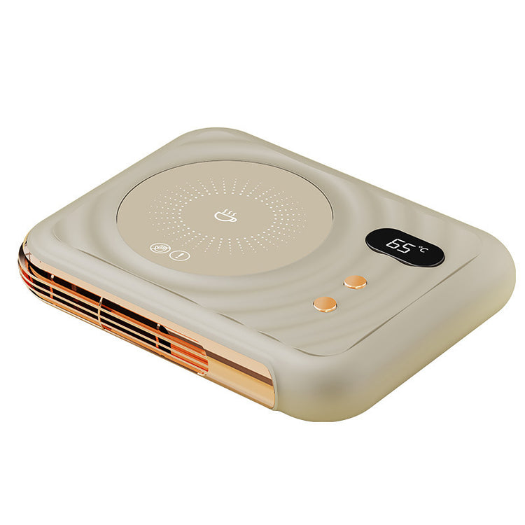 a square device with a round display