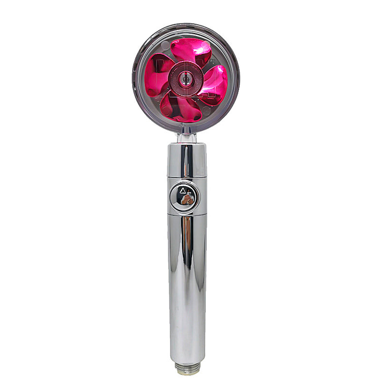 a close up of a fan